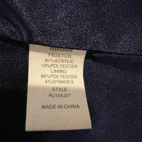 Chelsea & Violet blue shag vest size XS - Picture 4 of 4